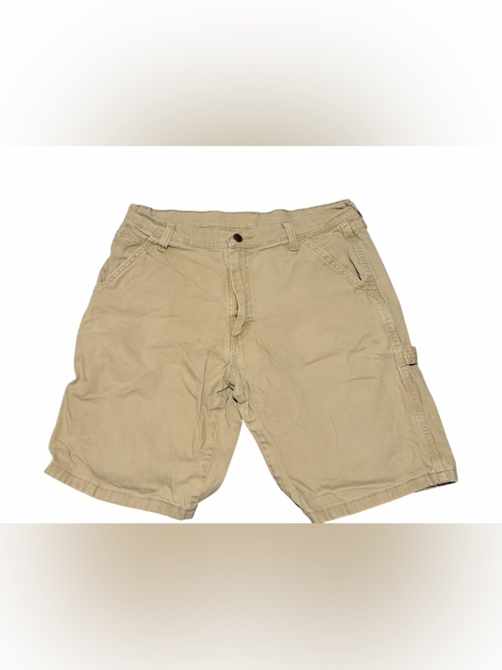 Wrangler Men's Khaki Cargo Utility Shorts Size 32